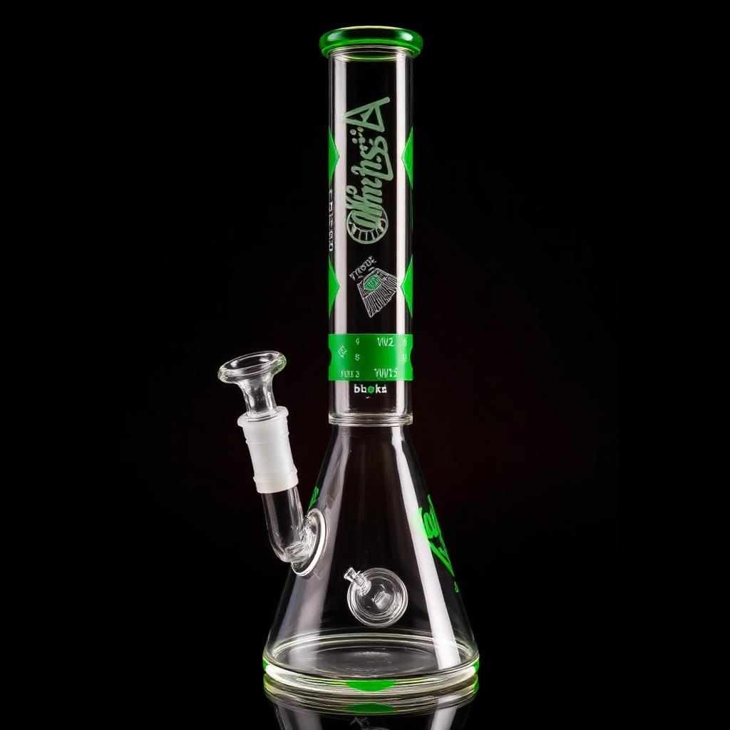 Jane West Beaker Bong 12"